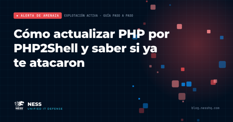 Cómo actualizar PHP por PHP2Shell y saber si ya te atacaron