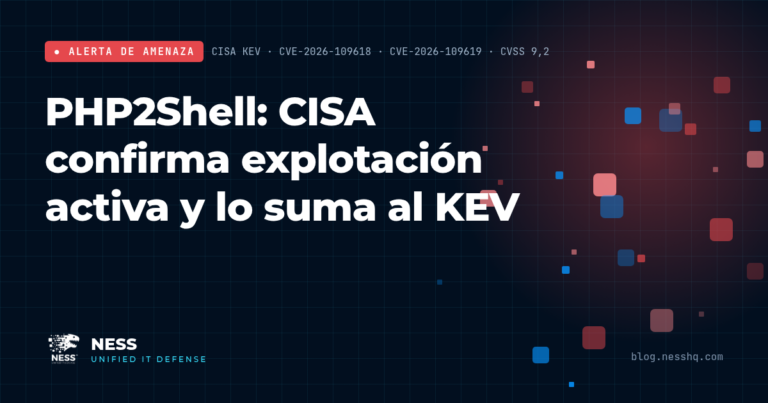 PHP2Shell: CISA confirma explotación activa y lo suma al catálogo KEV